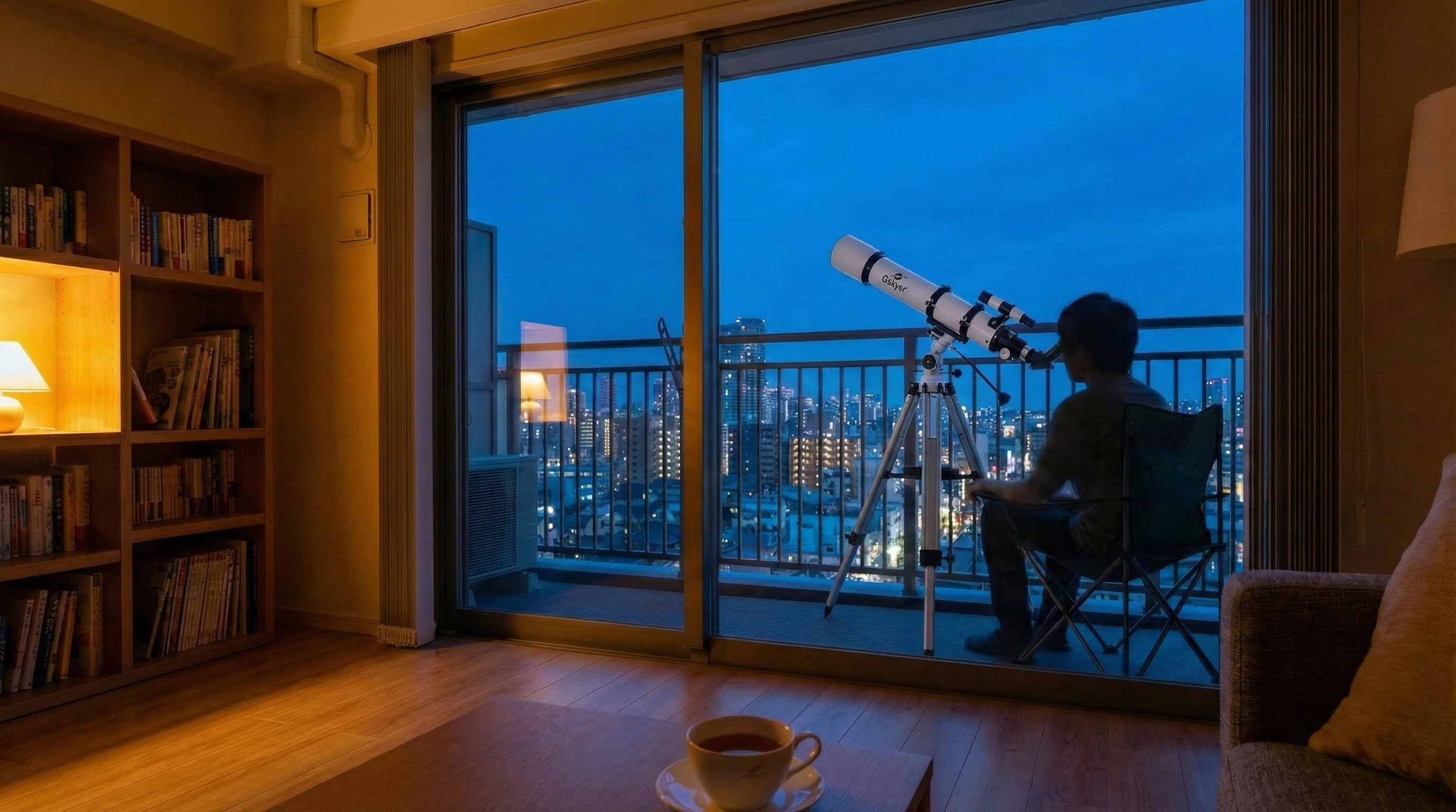 City Lights, Bright Nights: The Best Telescope for Apartments