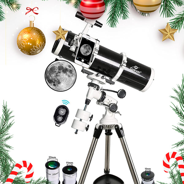 Telescope, Gskyer 130EQ Professional Astronomical Reflector Telescope,  German Technology Scope, EQ-130 (EQ-130)