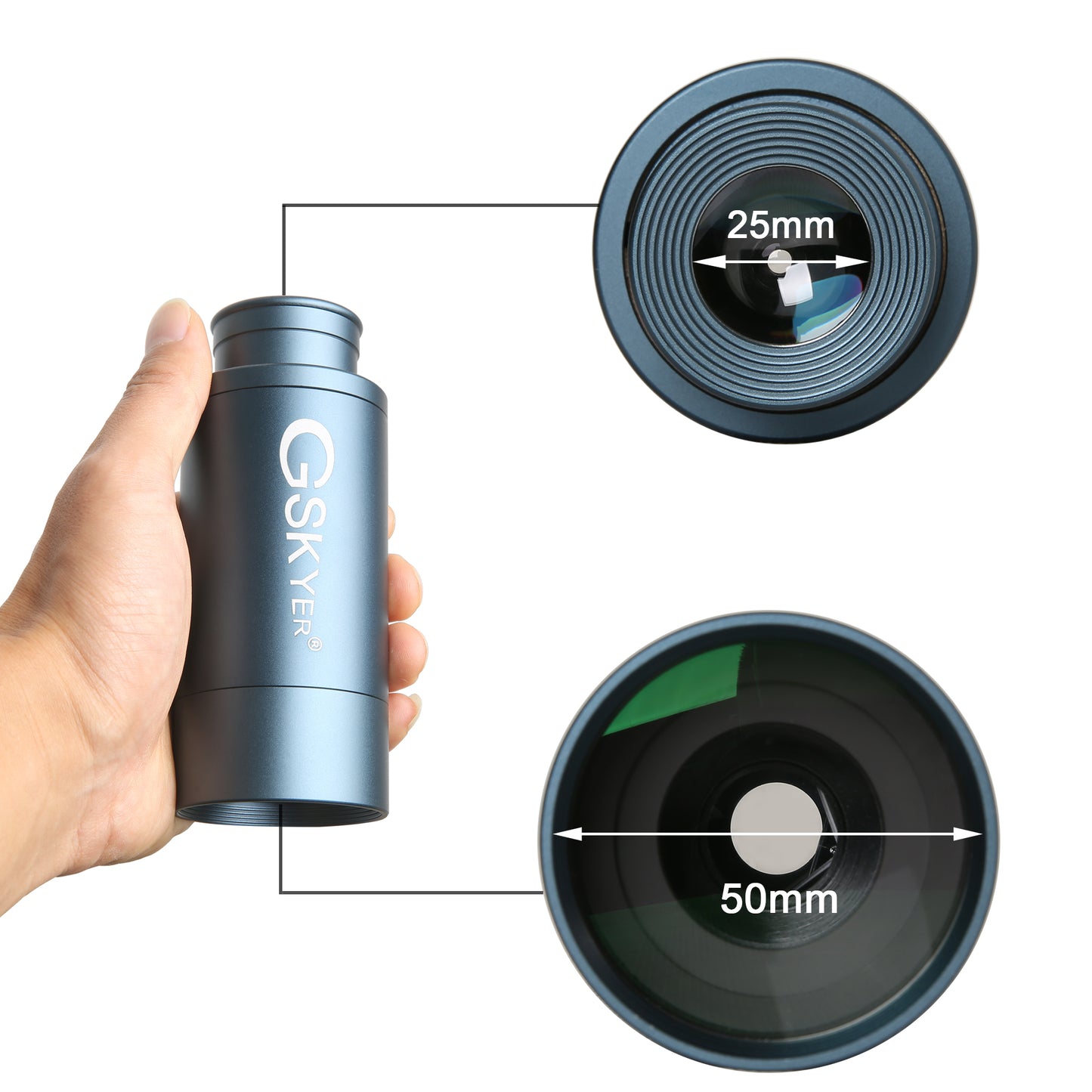 Gskyer 25x50mm Monocular Telescope
