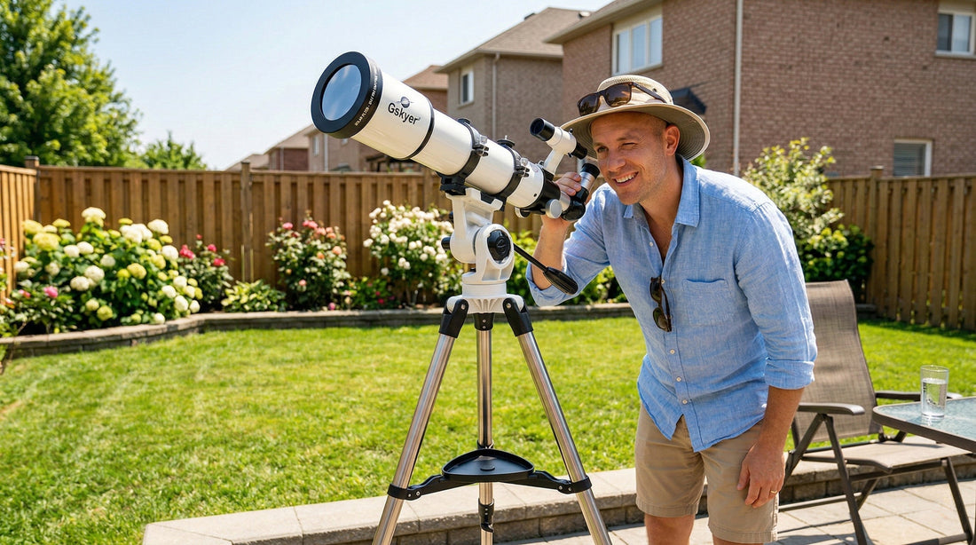 The Daytime Stargazing Guide: Safely View & Photograph Sunspots with Your Gskyer