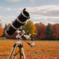Gskyer Telescope 130mm Aperture EQ Mount Reflector Telescope for Adults, Teens, and Astronomy Enthusiasts — Professional Deep Sky Telescope with Tripod, Phone Adapter and Accessory Kit