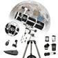 Gskyer Telescope 130mm Aperture EQ Mount Reflector Telescope for Adults, Teens, and Astronomy Enthusiasts — Professional Deep Sky Telescope with Tripod, Phone Adapter and Accessory Kit
