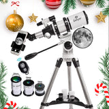 Gskyer Telescope, Telescopes for Adults, 80mm AZ Space Astronomical Refractor Telescope Kids, Adults Astronomy, German Technology Scope