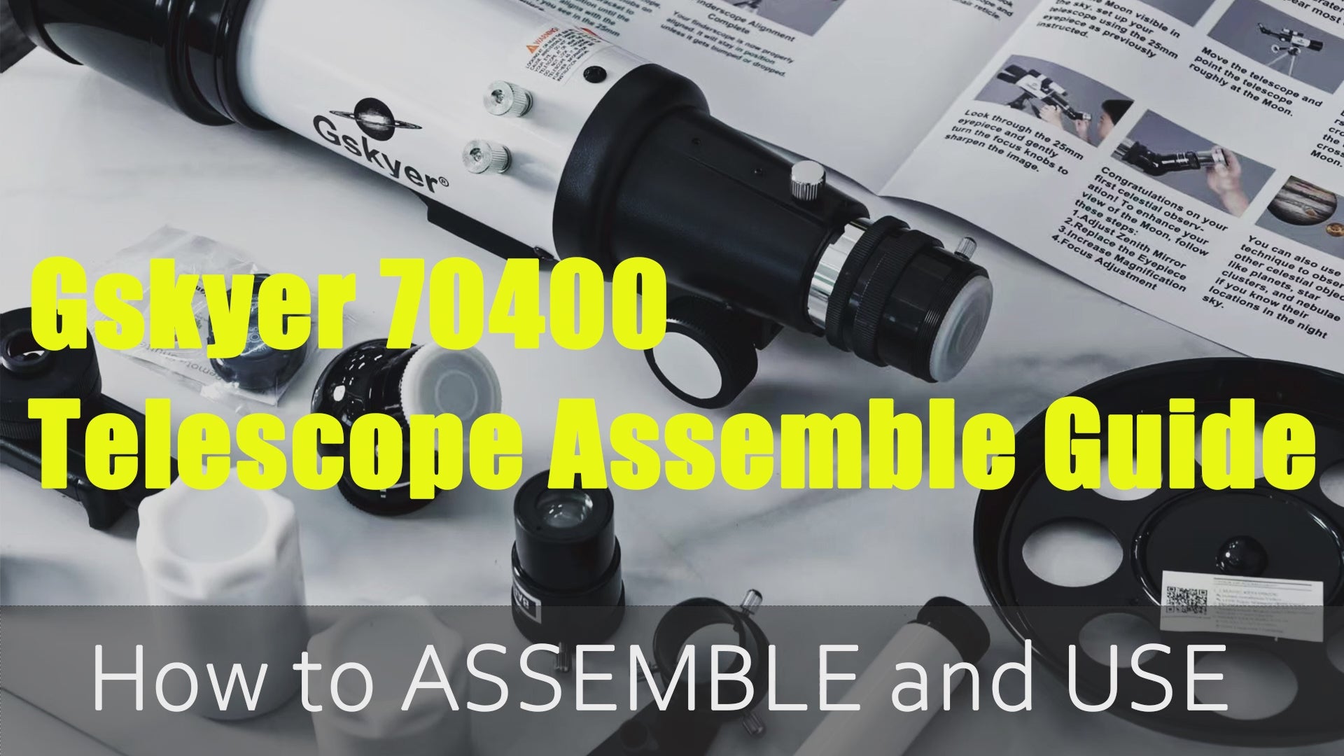 【533】Skyページ Gskyer 70mm/400mm Kids Telescope | Easy 5-Min Setup