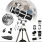 Gskyer Telescope 130mm Aperture EQ Mount Professional Reflector Telescope for Adults, Teens, and Astronomy Enthusiasts