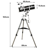 Telescope, Gskyer 130EQ Professional Astronomical Reflector Telescope, German Technology Scope, EQ-130 (EQ-130)