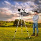 Gskyer Telescope, 70mm Aperture 400mm AZ Mount Astronomical Refracting Telescope