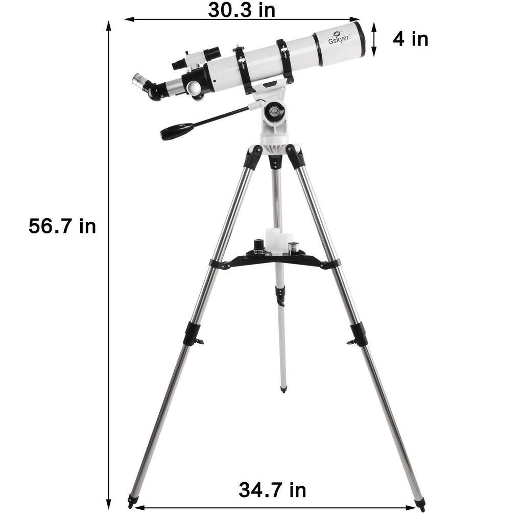 Gskyer Telescope 600x90mm AZ Astronomical Refractor Telescope for Adul